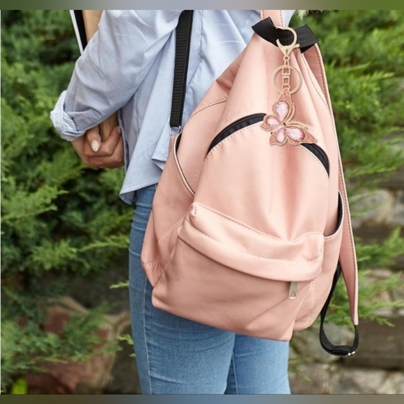 Butterfly Bag Charm NEW - Picture 3 of 4